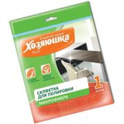 ХОЗЯЮШКА Мила салфетка 1шт 30*30см д/полировки микрофибра (50)