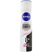 Дезодорант женский спрей Nivea Черное и Белое Невидимый Clear, 150 мл.
